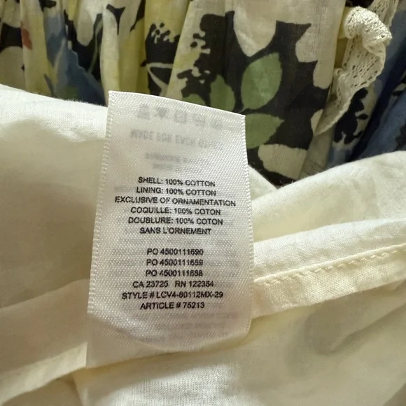 Aritzia Wilfred | La Bohème | Yellow Floral Elia Dress | Size Medium - Picture 11 of 16